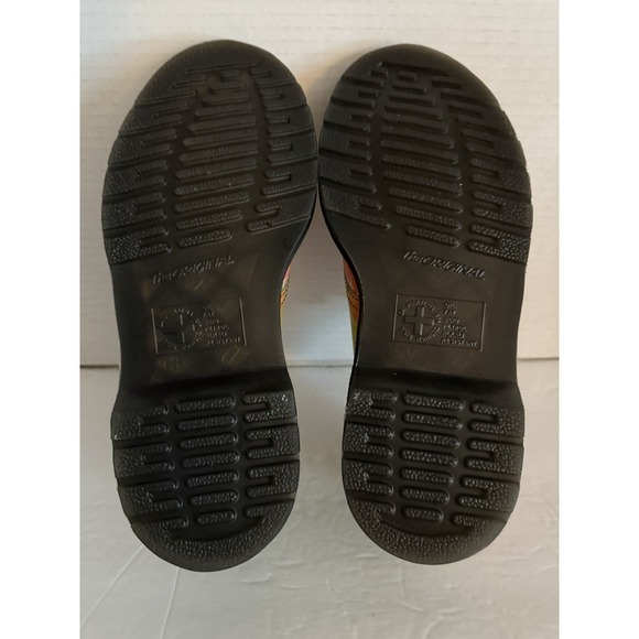 DR. MARTENS Smiths Daze Oxfords Multicolored Pink Floral Women's 5 - Picture 10 of 12